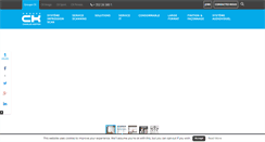 Desktop Screenshot of ck-online.lu